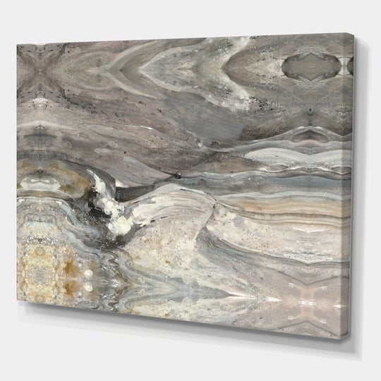 Designart - Natural earth tone - Modern &#x26; Contemporary Premium Canvas Wall Art